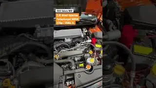 ENGINE Bay in the 2023 Subaru WRX