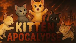 Kitten Apocalypse - AI Music Video - Kling 1.0