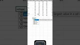 How to Use MAX Function in Excel | Find the Highest Value Easily | The Basics Tamil