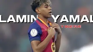 LAMIN YAMAL - Y QUE FUE - skills, assists, goals, feints, dribbling.