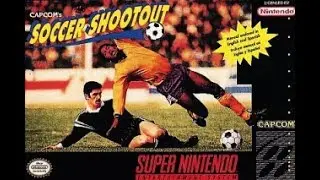 Capcom Soccer Shootout - (1994) - Super Nintendo Snes Gameplay