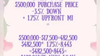 How to calculate FHA PMI