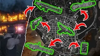 GTA 5 - All Secret & Rare Weapon Locations You Didn't Know About!  (Rail Gun, Flare Gun & more)