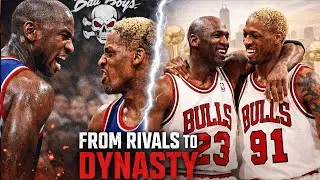 How Michael Jordan and Dennis Rodman overcame a 'Bad Boy' rivalry to build a Bulls dynasty
