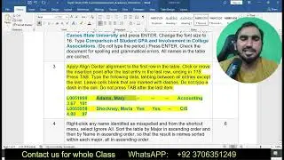 Exp22_Word_Ch03_CumulativeAssessment_Academics | Word Chapter 3 Cumulative Assessment | Academics
