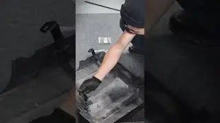 Build your Carbon fiber hood 😻 #shorts #landroverdefender