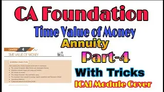 CA FOUNDATION||TIME VALUE OF MONEY||ANNUITY||#SRCACLASSES||#CAFOUNDATIONFREECLASSES||#cafreeclasses