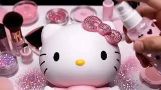 🎀 Hello Kitty Makeup ASMR | Soft & Relaxing Doll Beauty Routine ✨🐱