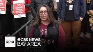 Watch: United Educators of San Francisco president holds briefing on Day 1 of teachers' strike