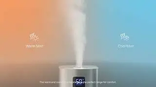 Dreo 6L Smart Warm & Cool Humidifiers for Bedroom |  