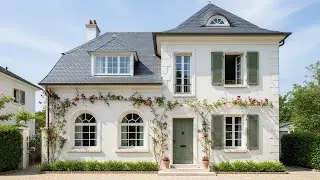 Luxury European Cottage House Tour | Beautiful Classic Home with Garden & Backyard