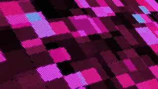 Pink Textured Pixel Wall Loop