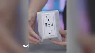 Amazoncom Wall Outlet Extender with Shelf and Night LightSurge ProtectorUSB Wall Charger with 5 AC O