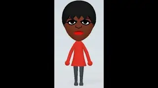 Nintendo CPU Wii/Switch Mii Character: Sarah Mii