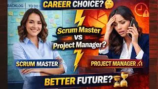 Scrum Master vs Project Manager | Salary, Skills & Career Path | #edumultiverse