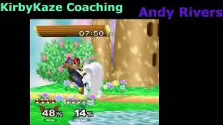KirbyKaze Coaching with Andy Rivers - Falcon vs Marth, How to Slide Off, Combo Routes