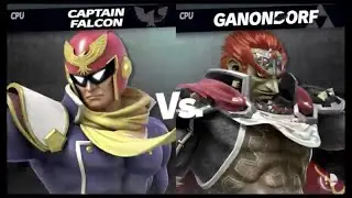Super Smash Bros. Ultimate - Captain Falcon VS Ganondorf