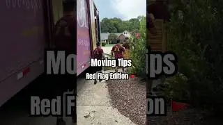 Moving Tips: Red Flags Edition 🚩🚩 #moving #redflags