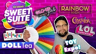 Doll Tea | Sweet Suite 2021 | Going to my FIRST Toy Expo! | Every Doll announced!