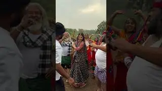 Nagadurga Cast Dance Gujjari Gujjari Mamindla Kindha Dj Folk Song Telangana DJ Song BTS Clips