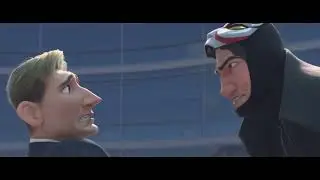 Bernard Pushes Robert Callaghan