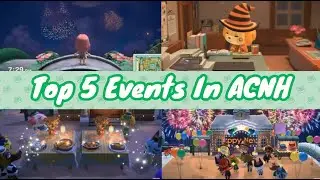 Top 5 Events In Animal Crossing New Horizons