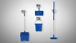 E21 Stainless Identi-Store Holder | Cleaning Equipment Storage