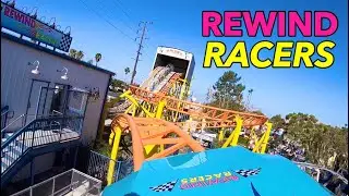 Rewind Racers (Adventure City) On Ride POV&rsquo;s HD GoPro