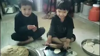 &ldquo;Bachchon Ki Roti Making Masti | Super Cute Cooking Vlog | Kids Kitchen Fun&rdquo;
