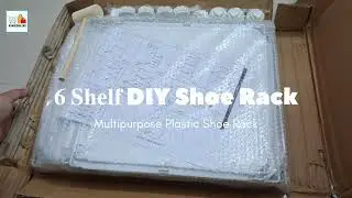 Shoe Rack unboxing & Installation | Multipurpose Rack From Amazon