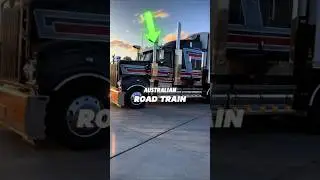 Why does Australia use ROAD TRAINS??