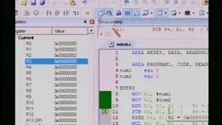 ARM Assembly Program using KEIL IDE
