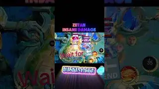 ZETAN INSANE DAMAGE 😱🔥#shorts #viral #mlbb