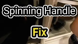 How to fix a spinning uPVC window handle. #locksmithlife 