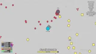 Diep.io AGAR.IO WITH TANKS! MAX LEVEL UPGRADES Diepio Gameplay