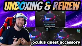 AMVR Magnetic Charge Stand for Oculus Quest Unboxing & Review