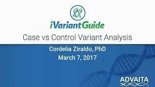 Analysis of&nbsp;Case vs  Control Variants&nbsp;in iVariantGuide