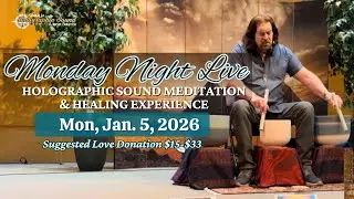 Happy New Year | Sound Meditation | Full Wolf Super Moon | Holographic Sound Healing | Peaceful Year