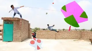 White Beautiful Red Gudda Vs Kite Challenge Nasir bhi