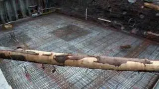Eisenbinden und Betonieren
