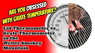 Lid Thermometer vs Grate Thermometer in the Weber Smokey Mountain - The Virtual Weber Bullet