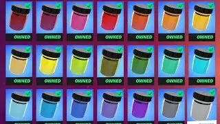 ALL BOTTLES LOCATIONS - (ALL 21 Toona Fish Color bottles) - Find Bottles Fortnite Season 8