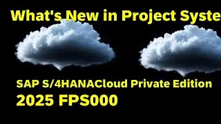 First Look: WHAT's NEW IN PROJECT SYSTEM 2025 / SAP S/4 HANA PRIVATE CLOUD ERP 2025 FPS00 /EPPM 2025