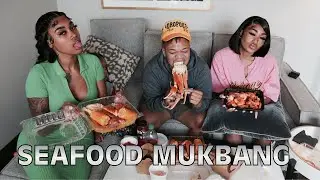 SEAFOOD MUKBANG WITH FRIENDS....