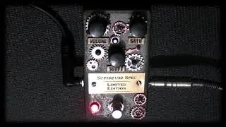 ONE OFF SUPERFUZZ Blue Lily Crafts Anarchy Audio