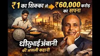 ₹300 से ₹60,000 करोड़ तक | Dhirubhai Ambani Story in Hindi | Full Business Documentary