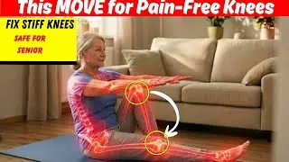 Knee Pain After 60? These 3 Moved often Feel better than Stretching||Senior Exercise 