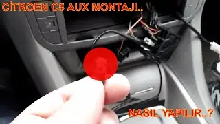 Rd4 teyp aux montajı nasıl yapılır citroen c5