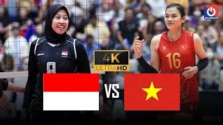 Full 4K | INDONESIA vs VIỆT NAM | Như Quỳnh - Thanh Thúy thi nhau bắn phá