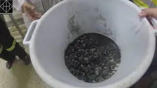 CNT EPD Spark-2 test on waste from DDP (CNT EPD Spark-2, CNT HS-11)